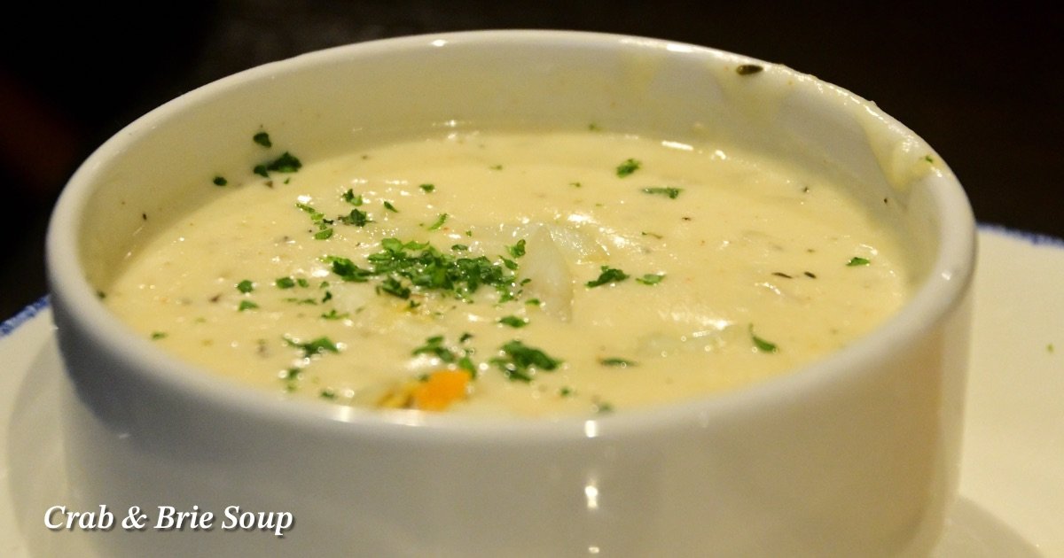 KIngfisher Seafood's Crab & Brie soup