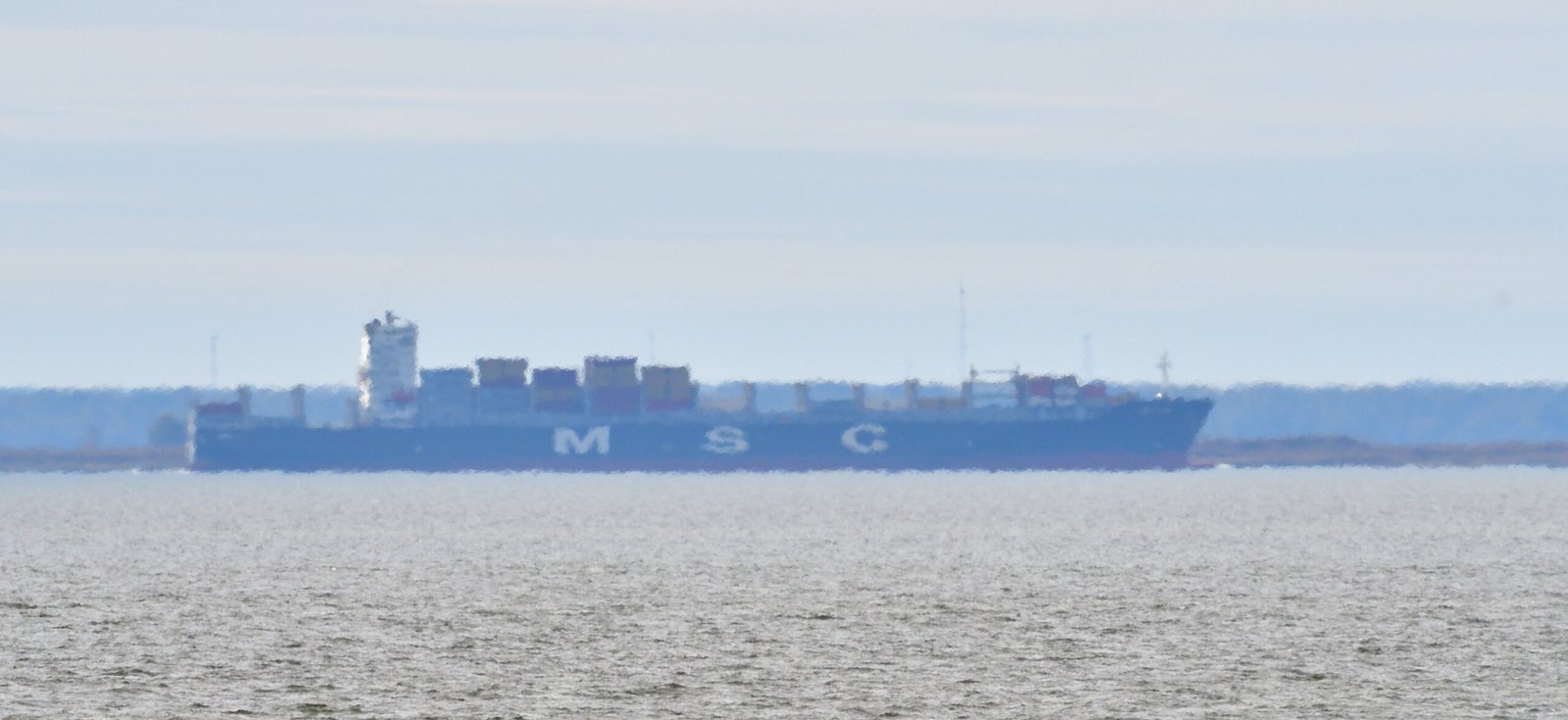 MSC Vigo arrives in Mobile JAN 26 2025