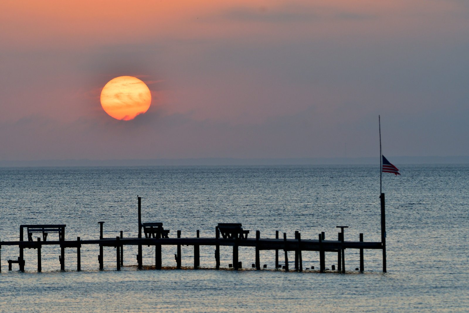 Sunset over Mobile Bay JAN 30 2025