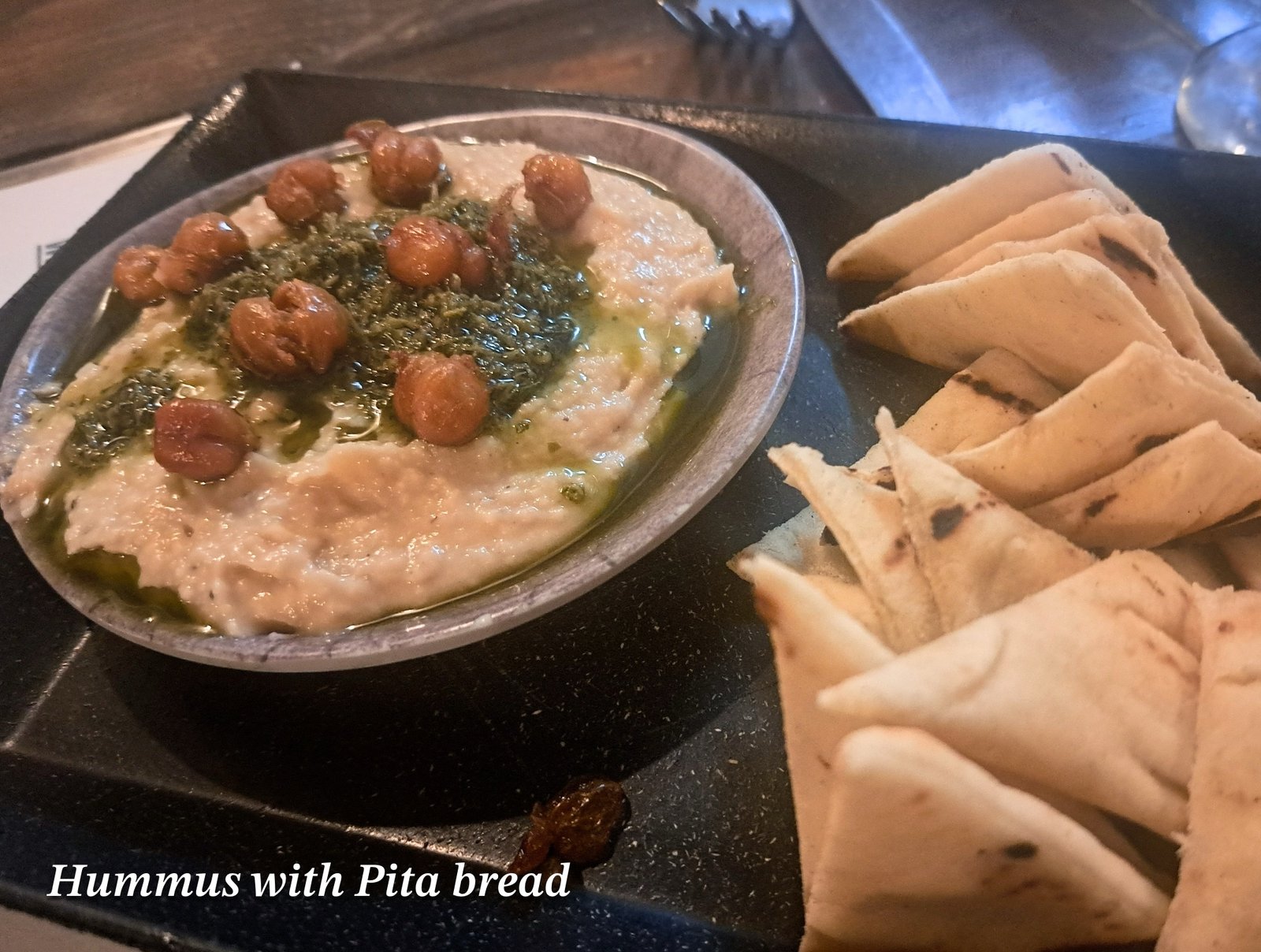 Hummus at Thyme on Section St...