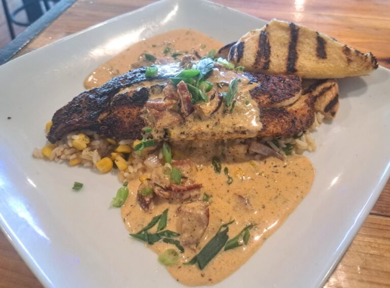 The Blind Tiger Fairhope's blackened redfish