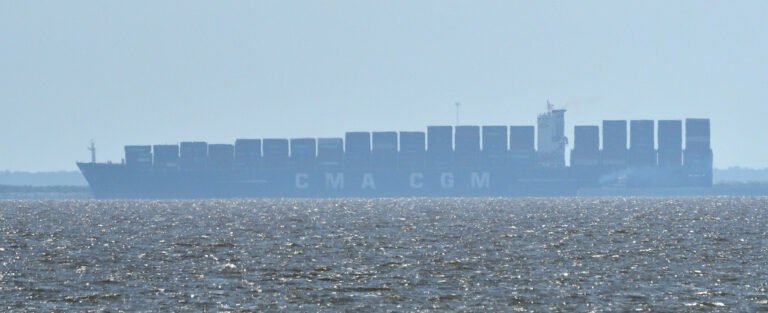 CMA CGM Melisande, a container ship sailing under the flag of Malta
