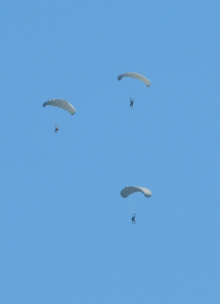 Sky jumpers over Fairhope