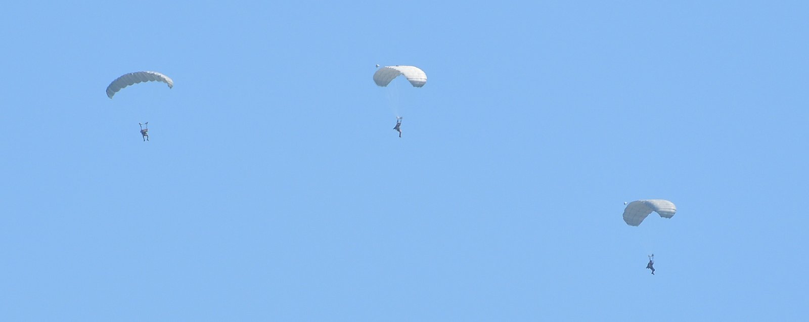 Sky jumpers over Fairhope