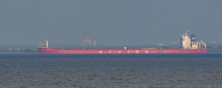 The bulk carrier Odysseus N leaves Mobile MAY 20th 2025...