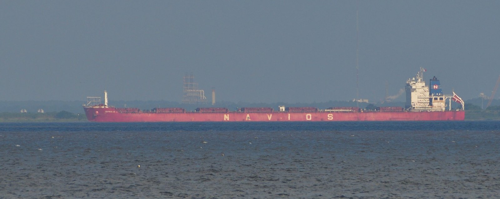 The bulk carrier Odysseus N leaves Mobile MAY 20th 2025...