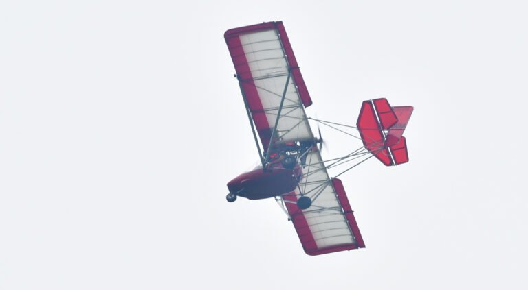 A Breese 2 flies over Fairhope JUN 17 2025