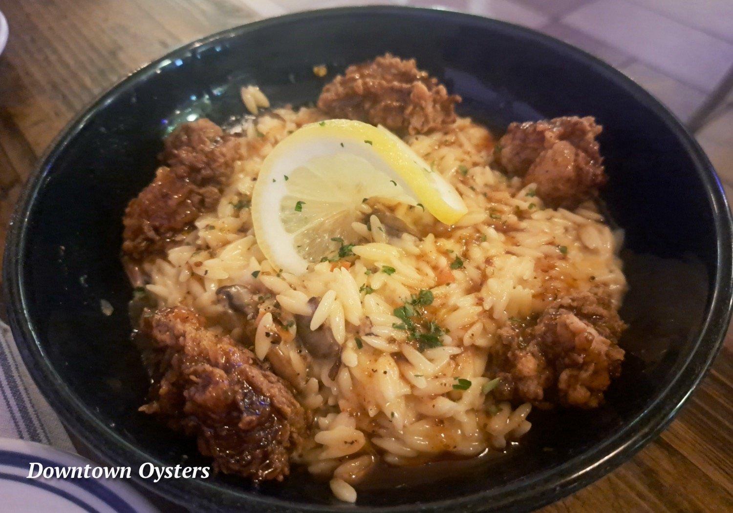 Downtown Oysters from R Bistro in Fairhope