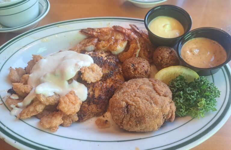 Joe Cain platter from The Original Oyster House
