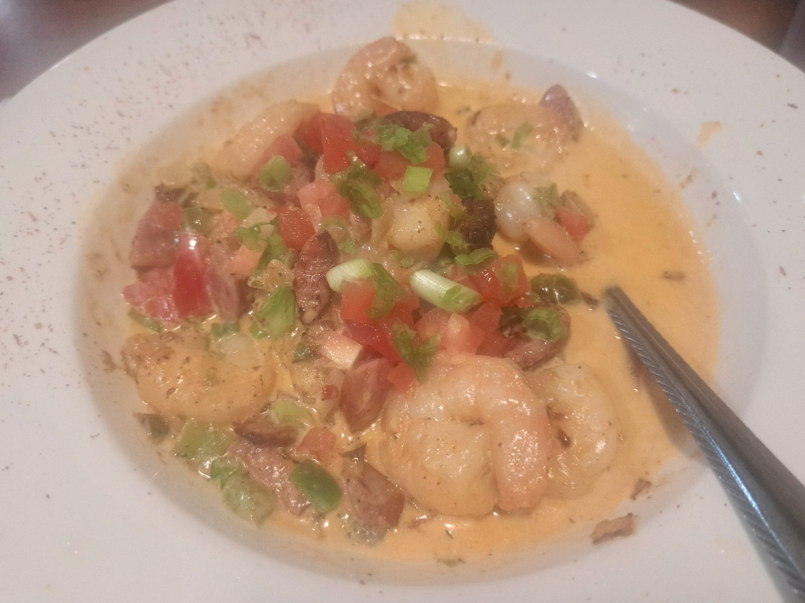 Shrimp and grits at Julwin’s in Fairhope