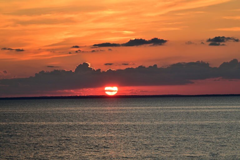 Sunset over Mobile Bay AUG 08 2025