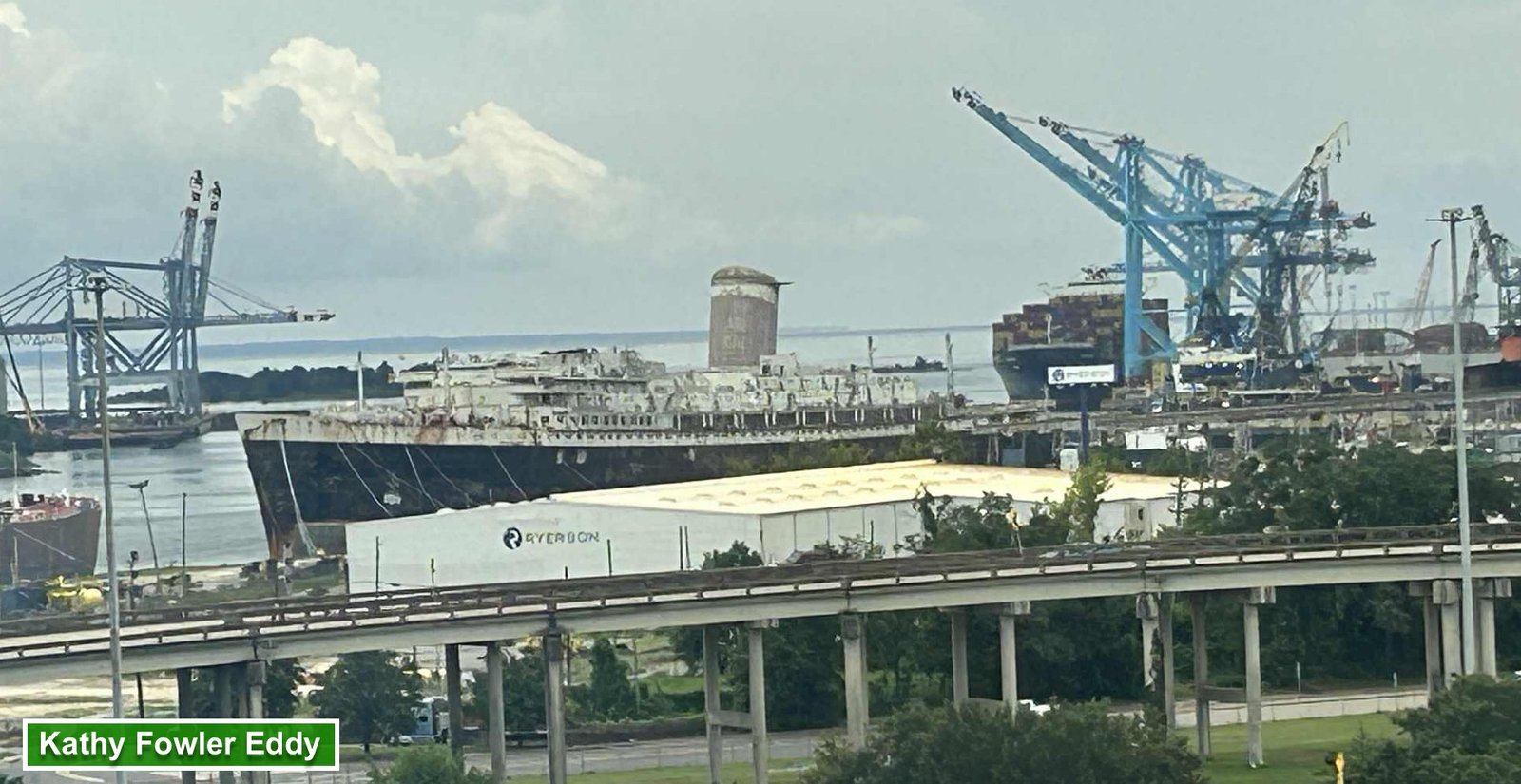 SS United States in Mobile, AL