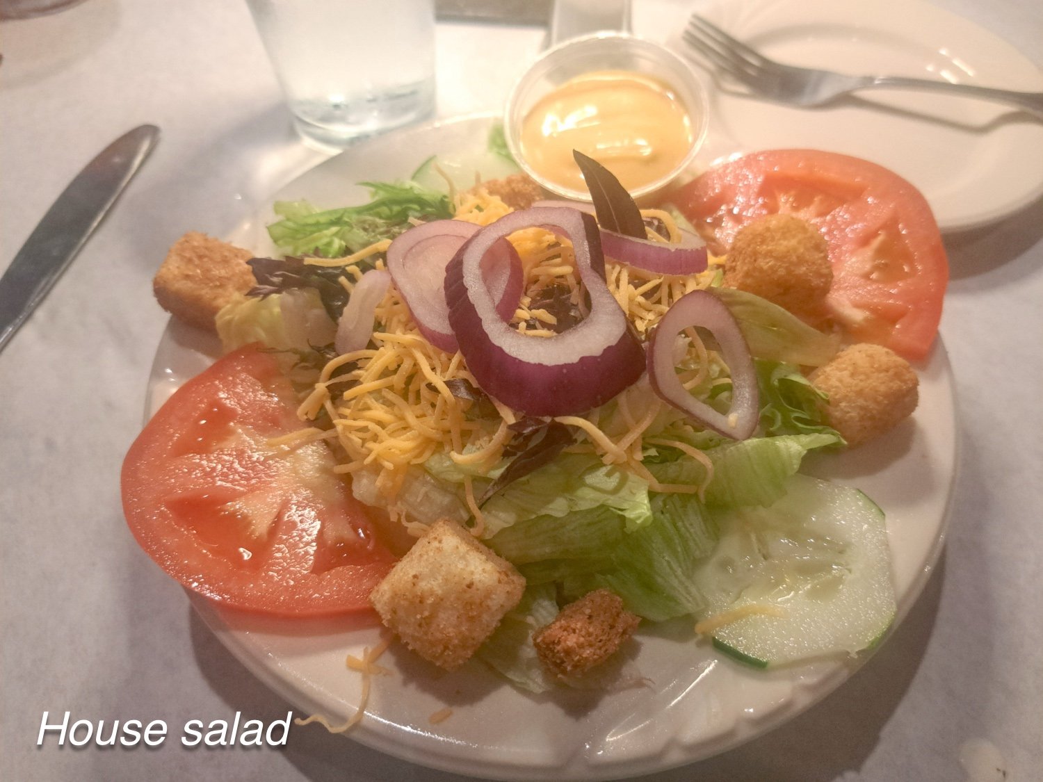 Hotel Magnolia house salad