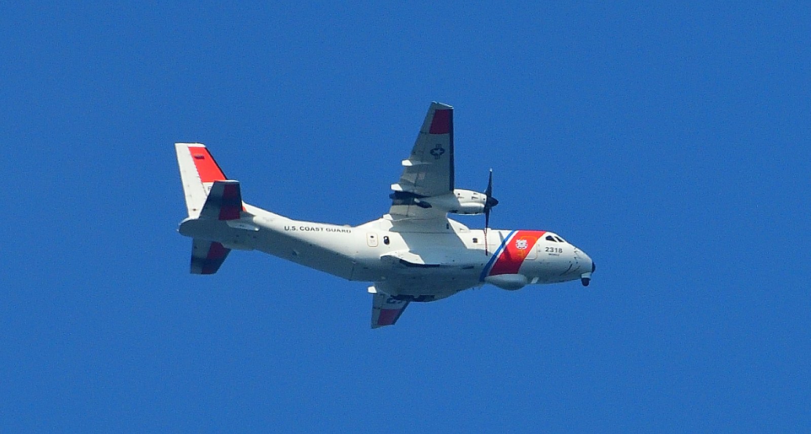 US Coast Guard Ocean Sentry over Fairhope SEP 15 2025