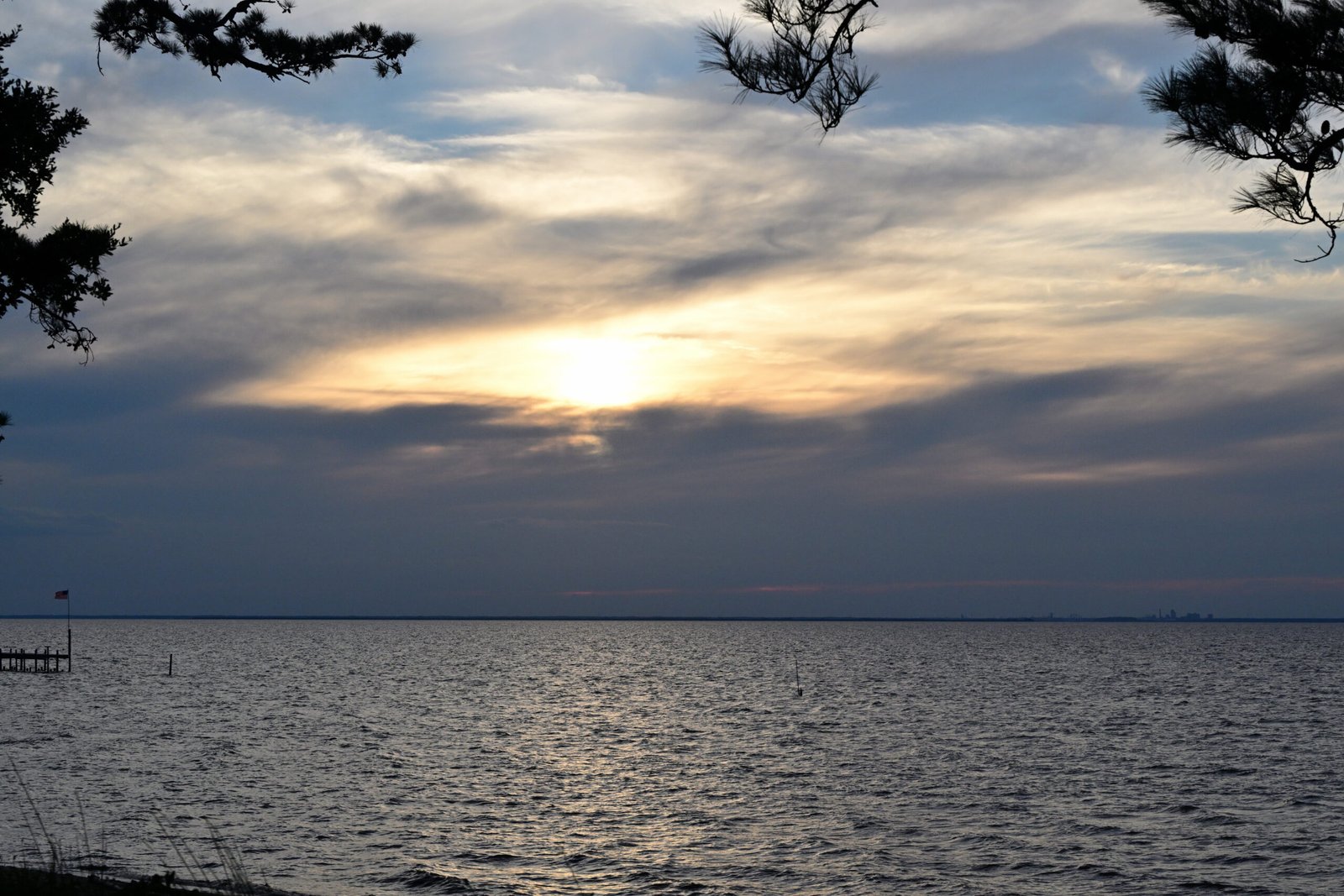 Mobile Bay sunset SEP 30 2025