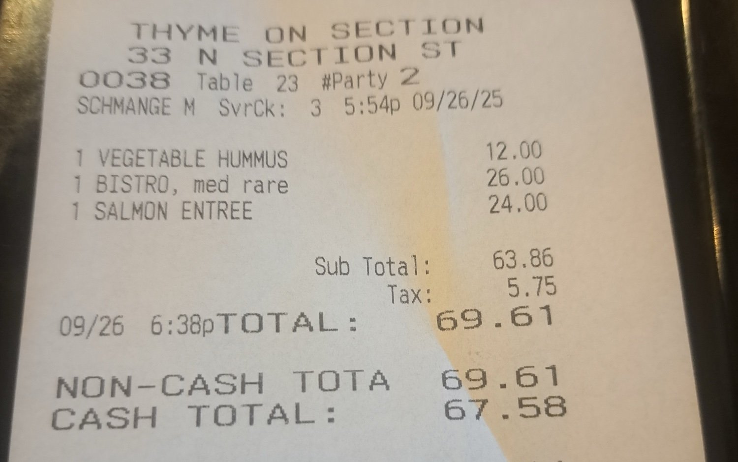 Thyme on Section in Fairhope