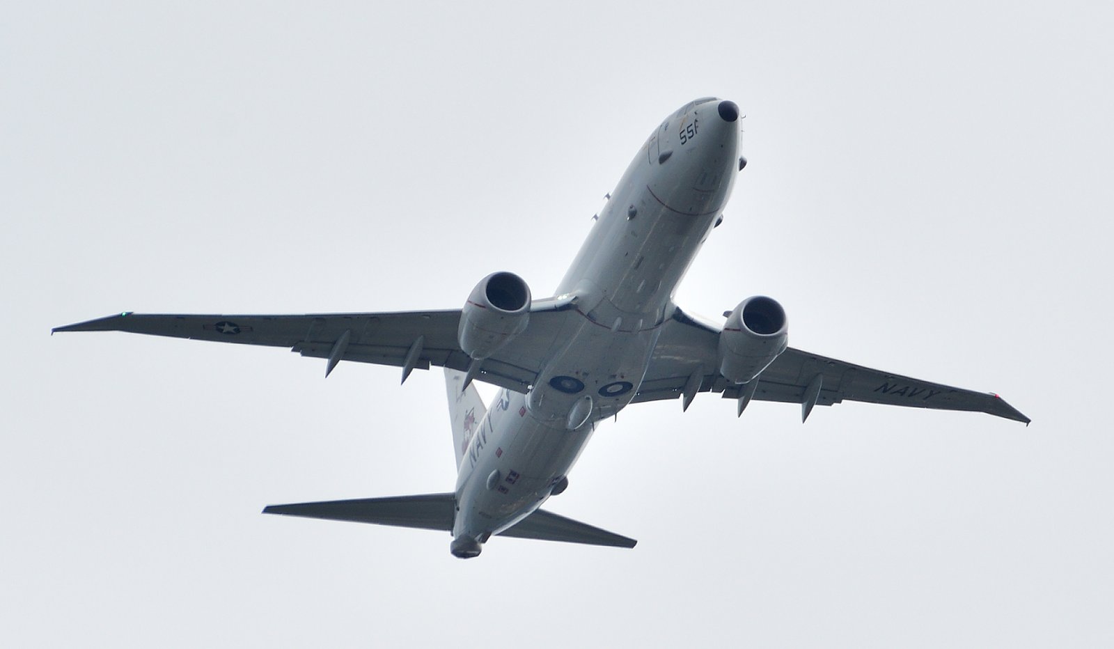 US Navy Boeing P-8 Poseidon over Fairhope OCT 30th 2025