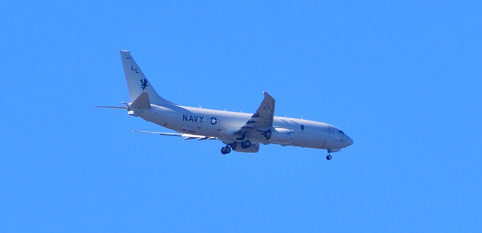 US Navy Boeing P-8 Poseidon over Fairhope OCT 30th 2025