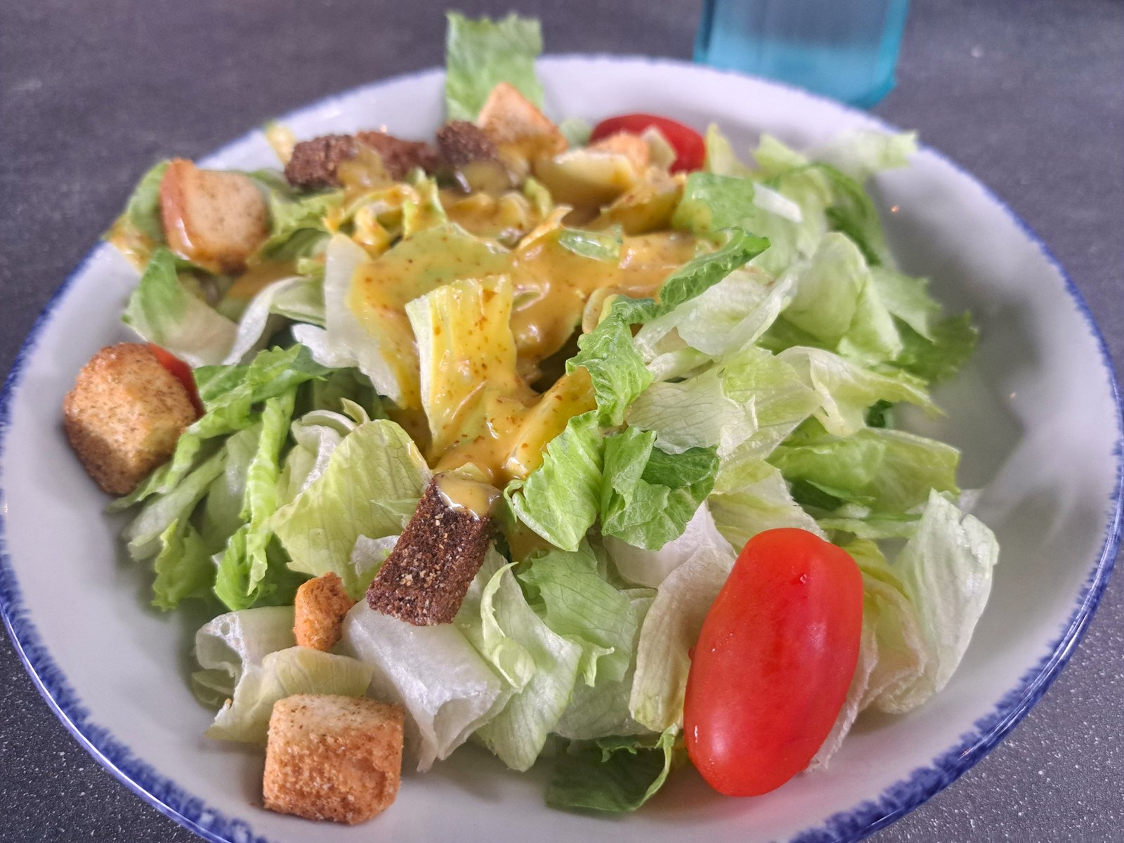 Salad at Kingfisher Seafood in Fairhope