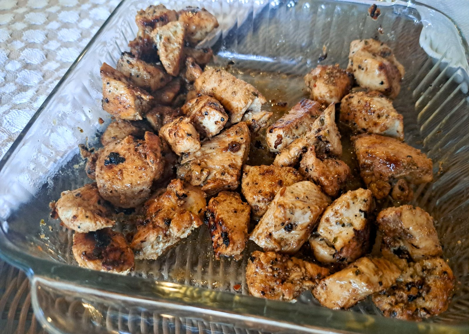 Chicken souvlaki at Black's Cafe in Fairhope