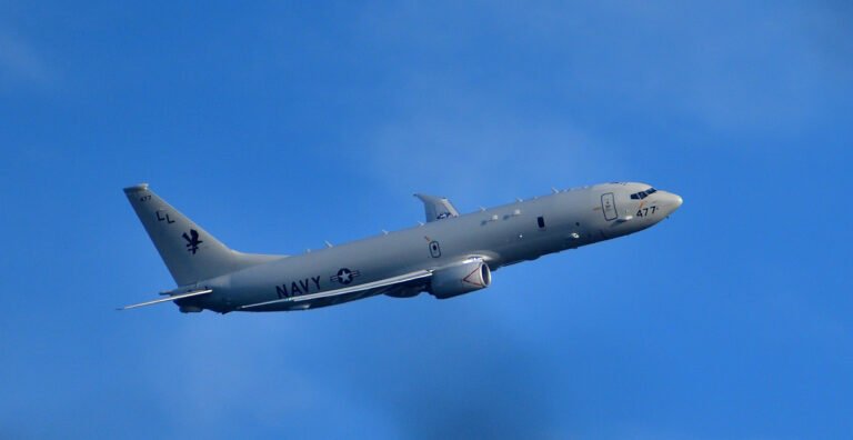 US Navy Boeing P-8 Poseidon over Fairhope OCT 08 2025