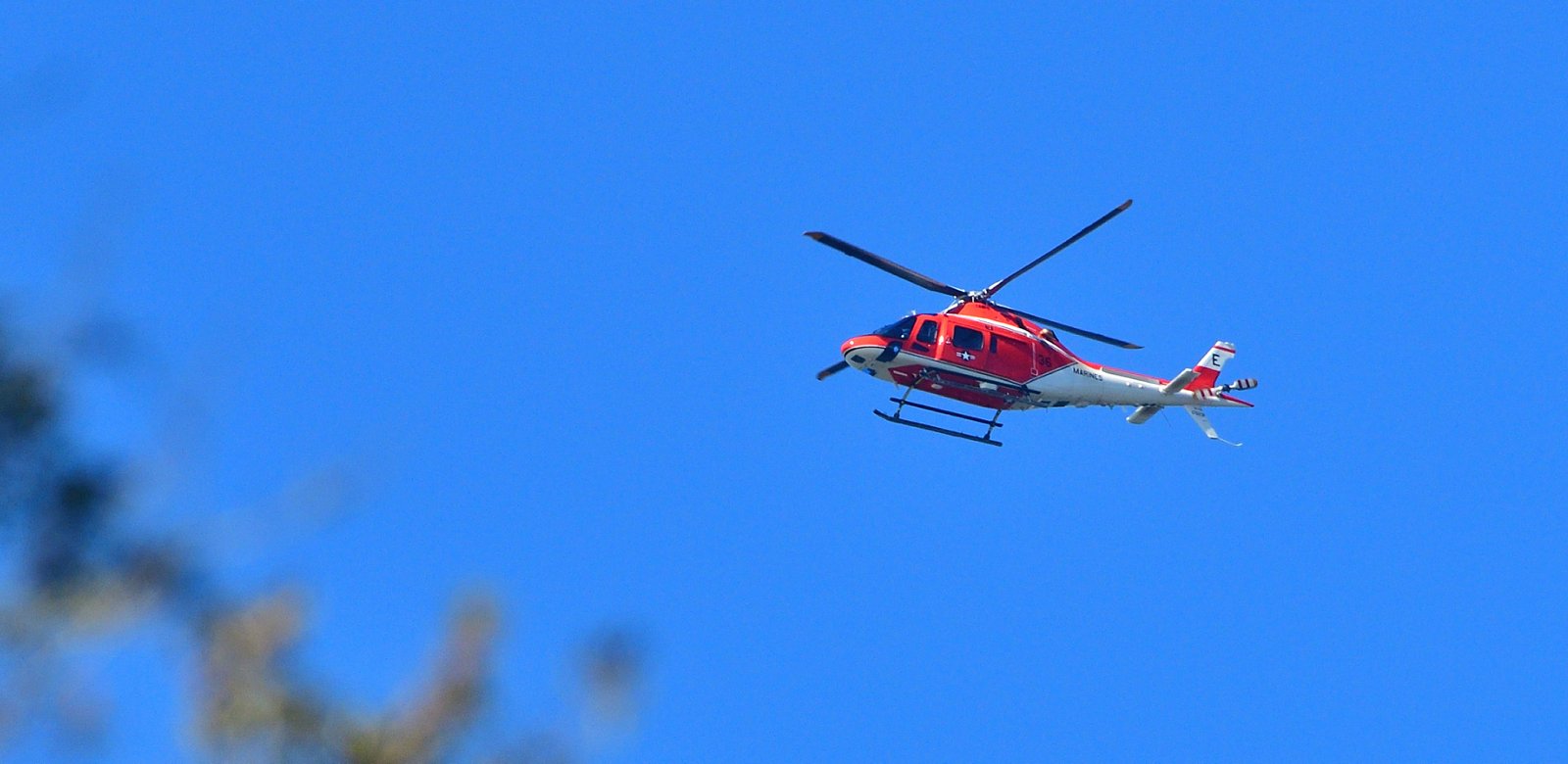 US Marines Agusta AW-119 Koala "Thrasher" over Fairhope OCT 27th 2025