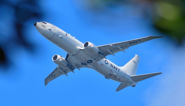 US Navy Boeing P-8 Poseidon over Fairhope OCT 27th 2025