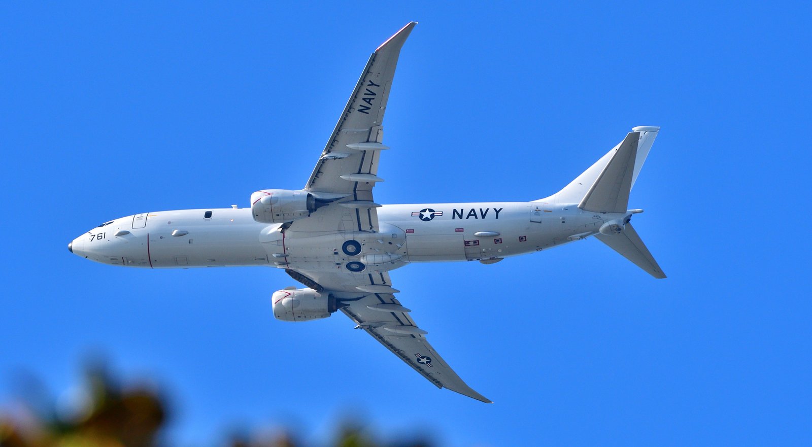 US Navy Boeing P-8 Poseidon over Fairhope OCT 27th 2025