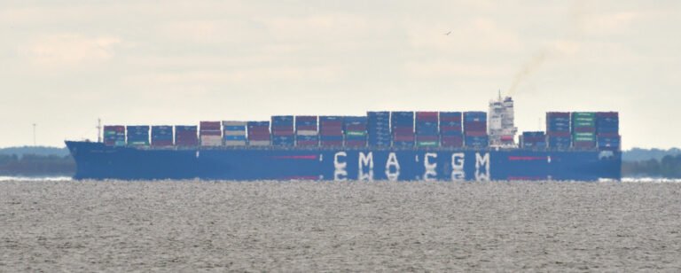 CMA CGM Figaro leaves Mobile OCT 28th 2025