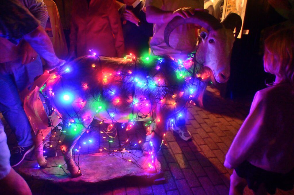 Christmas tree lighting in Fairhope NOV 20 2025