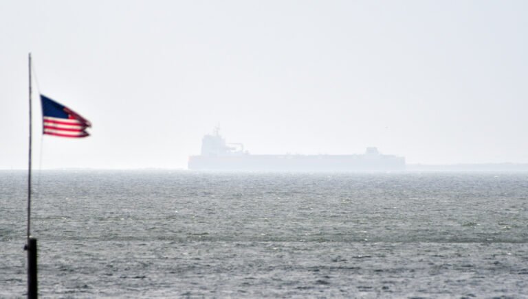 The rail ferry Cherokee leaves Mobile NOV 25th 2025