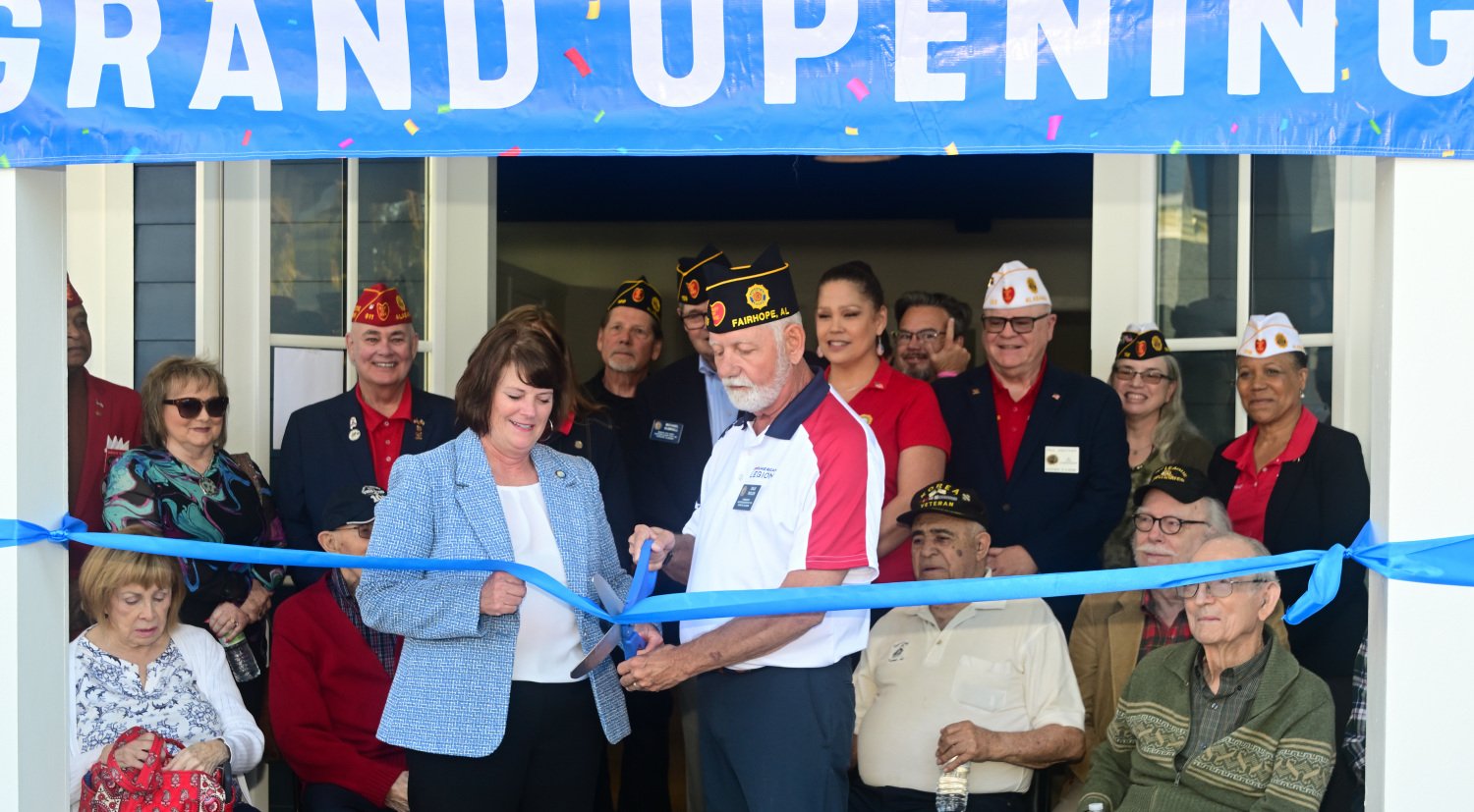 Ribbon cutting and dedication for Fairhope's American Legion Post 199 takes place NOV 14th 2025...