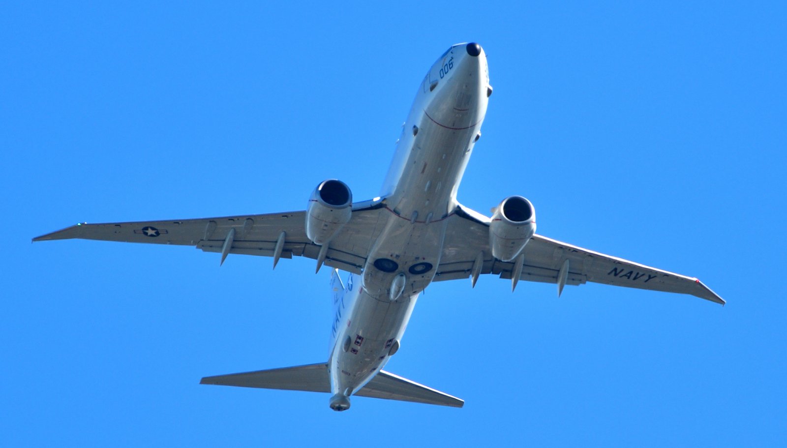 US Navy Boeing P-8A Poseidon over Fairhope JAN 28 2026