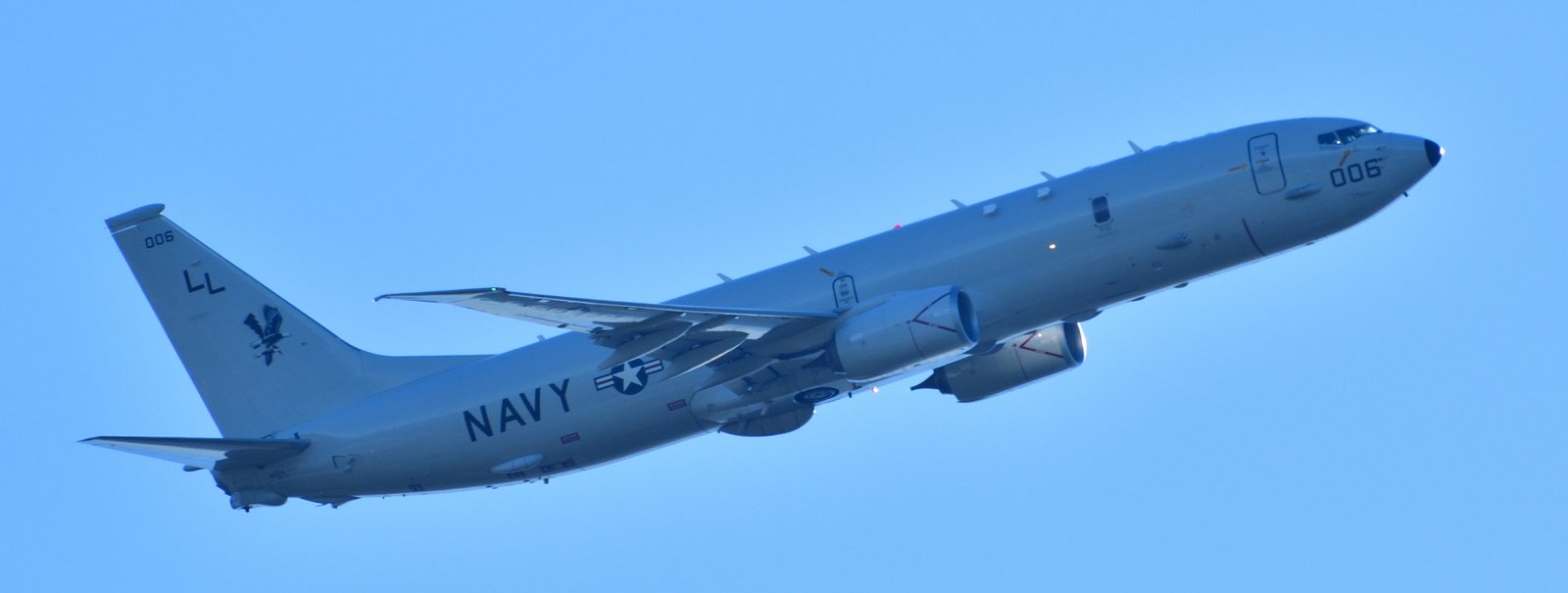 US Navy Boeing P-8A Poseidon over Fairhope JAN 28 2026