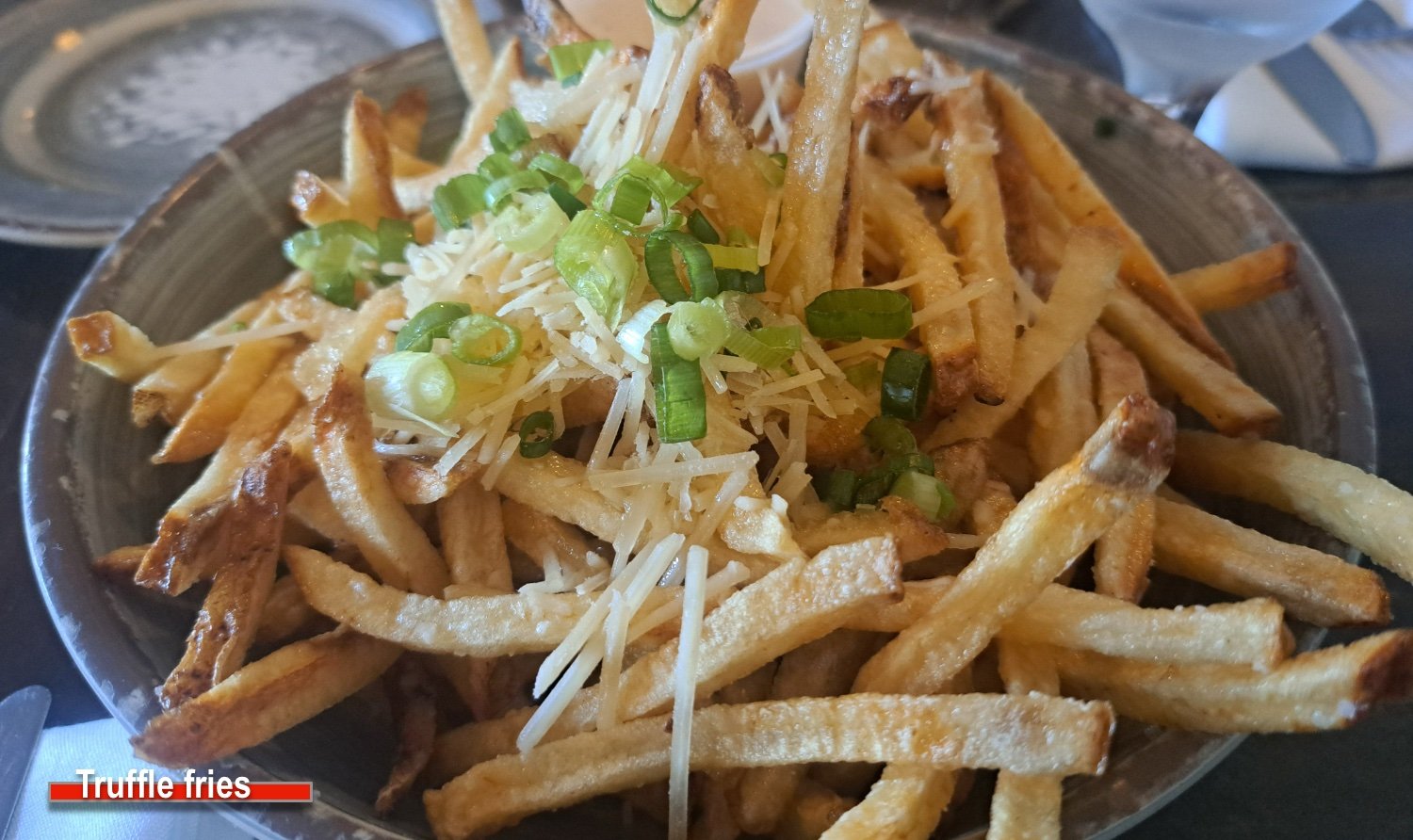 Truffle fries from Thyme on Section in Fairhope