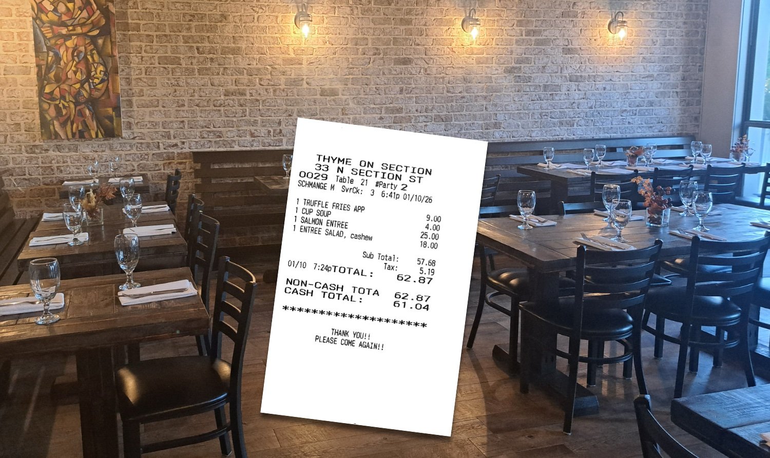 Thyme on Section in Fairhope, Alabama