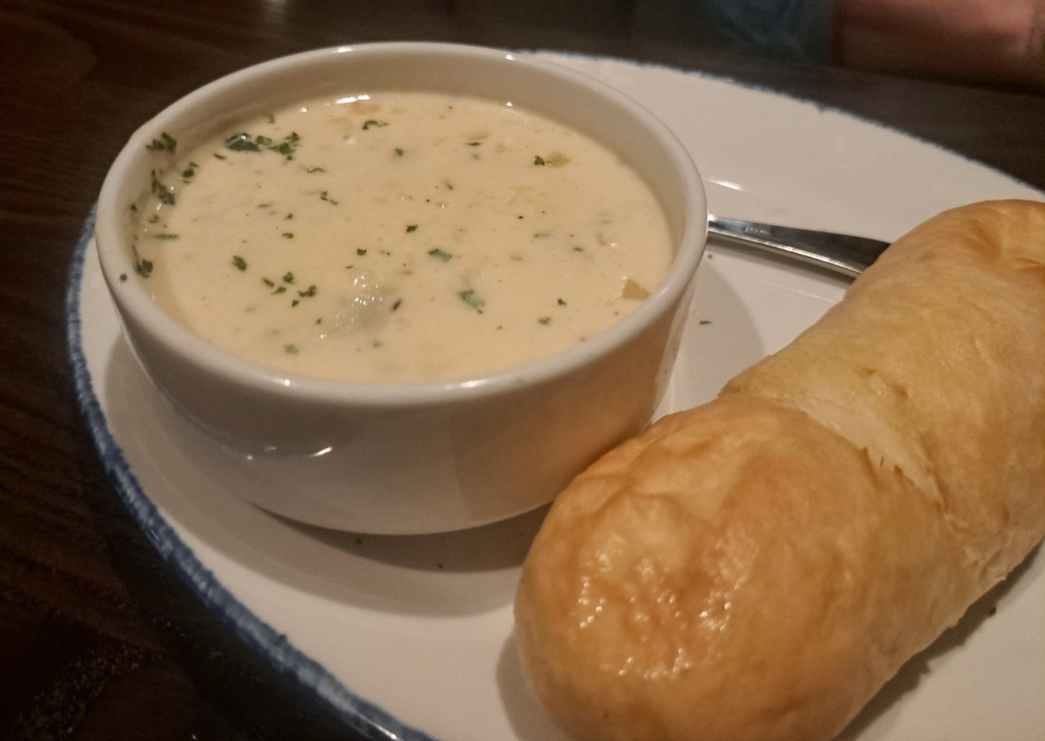 Kingfisher Seafood restaurant's crab and brie soup