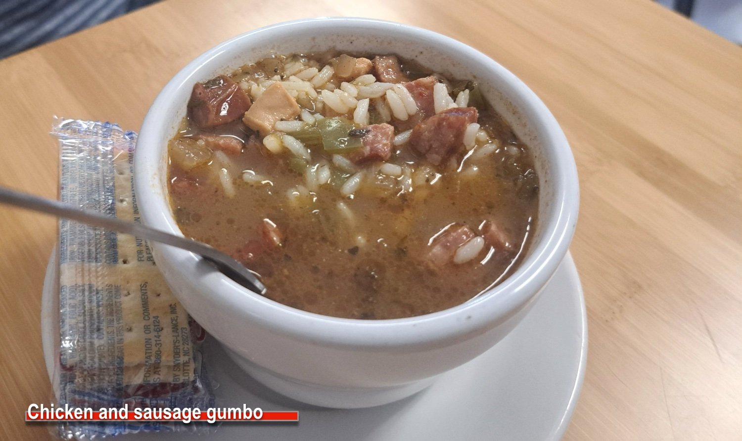 Gumbo from Rouxster in Fairhope, Alabama