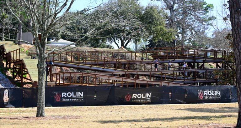 Fairhope's new ramp and stairs FEB 11th 2026