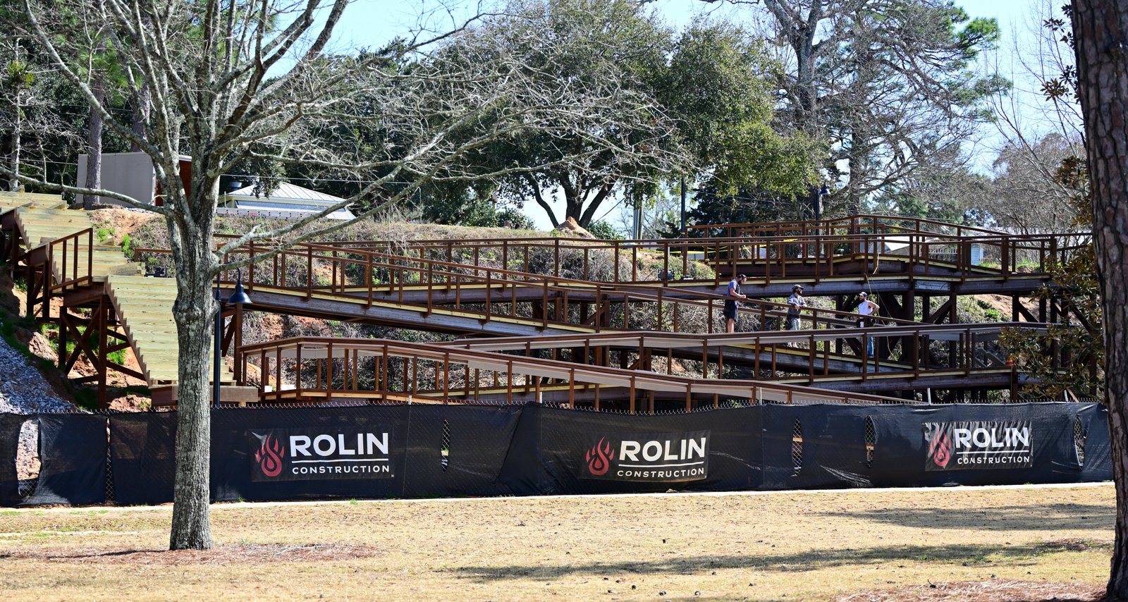 Fairhope's new ramp and stairs FEB 11th 2026