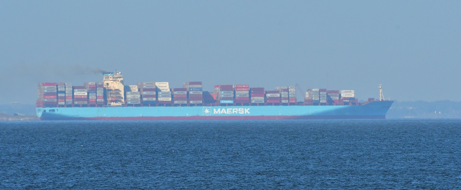 Container ship Maersk Saigon arrives in Mobile MAR 4th 2026