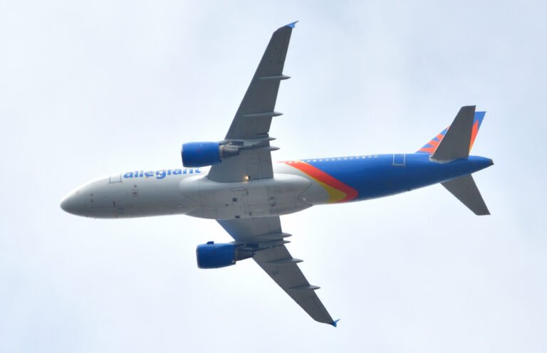 Allegiant Air flies over Fairhope MAR 16th 2026