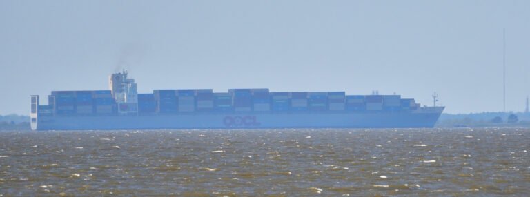OOCL Washington arrives in Mobile MAR 22 2026