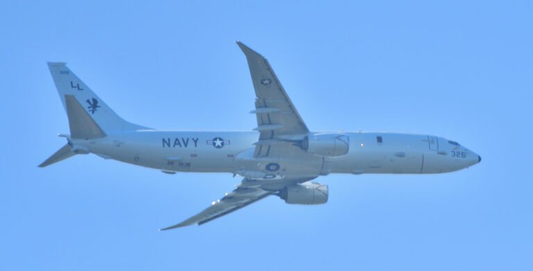US Navy Boeing P8 Poseidon over Fairhope MAR 23 2026