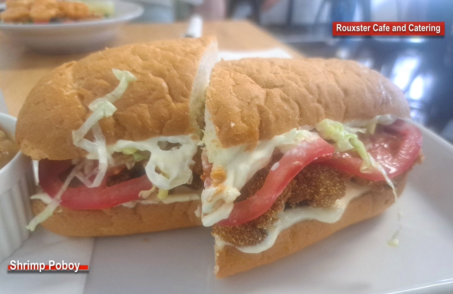 Shrimp Poboy from Rouxster in Fairhope, AL