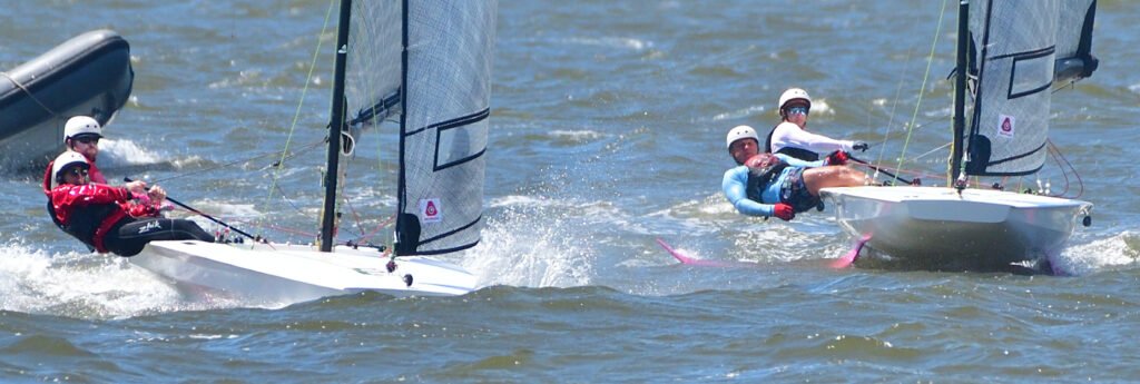 Fast Eddie Cup foil sailing in Fairhope