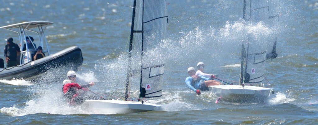 Fast Eddie Cup foil sailing in Fairhope
