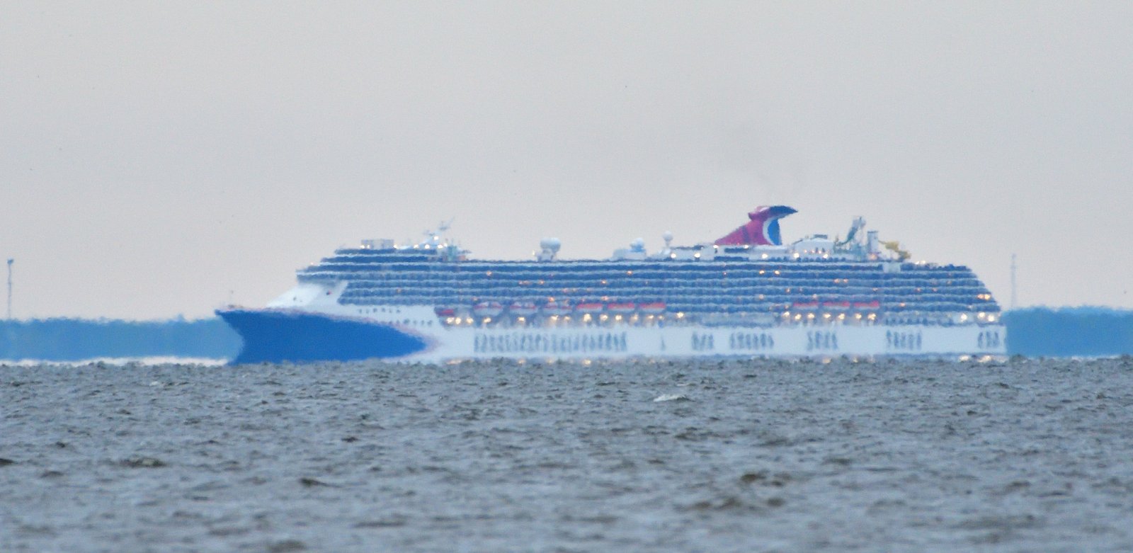 Carnival Spirit leaves Mobile APR 05 2026
