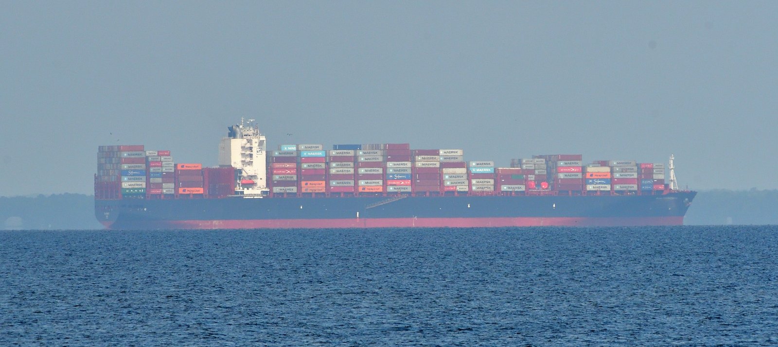 The container ship San Fernando arrives in Mobile APR 29 2026