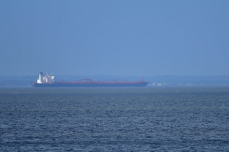 The oil tanker Navigator Spirit arrives in Mobiile